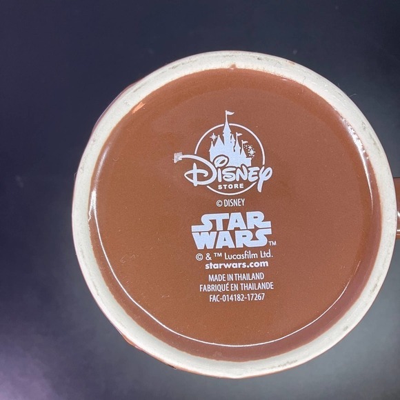 The Disney Store Star Wars Chewbacca Wookiee Utility Belt Tall 20 oz Ceramic Mug - Picture 7 of 8